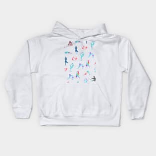 Yoga mix Kids Hoodie